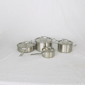 5PCS Cheap Kitchen Housewares Stainless Steel Cookware Sets